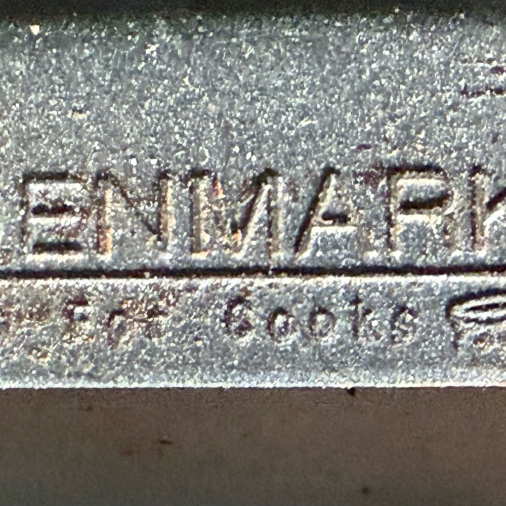 Denmark cast grilled pan indoor stove, top barbecue griddle heavy duty 16 x 10 - Picture 3 of 3